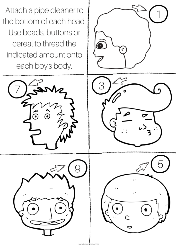 Treading numbers 1 10 page 2