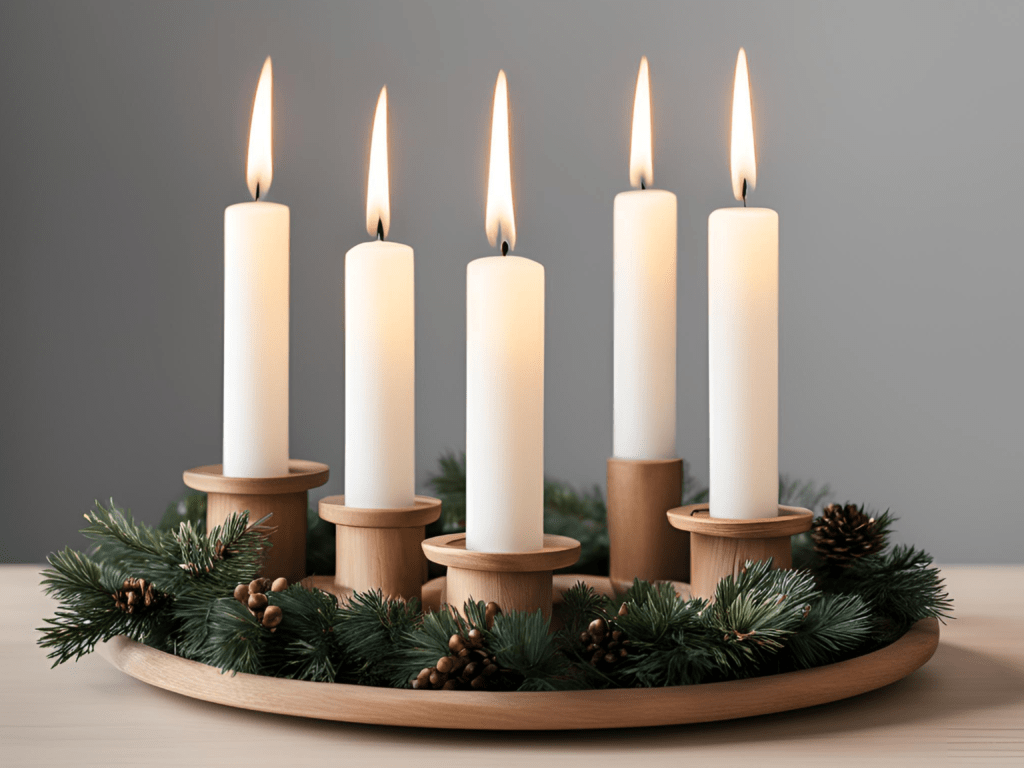 diy advent wreath ideas