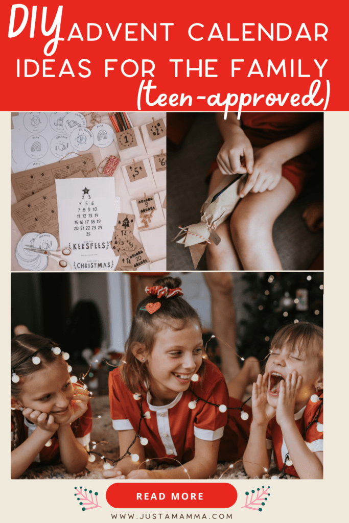 diy advent calendar ideas for the family teen approved