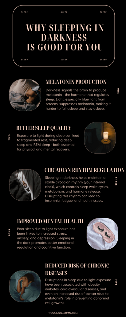 why sleeping in a dark room is good for you